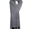 Unisex Herringbone Knitted Tassel Winter Scarf